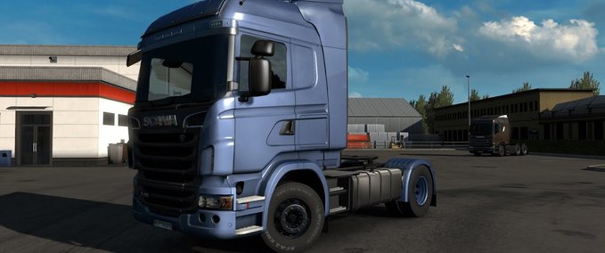 Scania Scania R + Deflector [MP-SP] [TruckersMP] 1.37 Eurotruck Simulator mod
