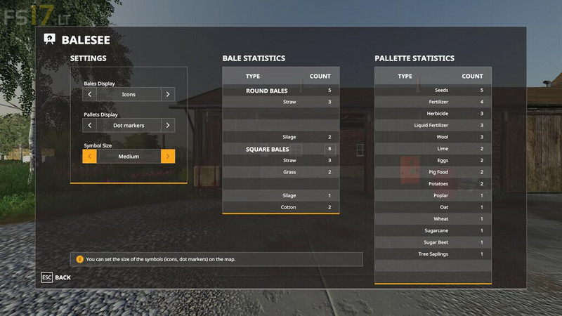 Salesperson hard to please from now on FS 19: See Bales v 2.0.0.1 Useful Thins Mod für Farming Simulator 19