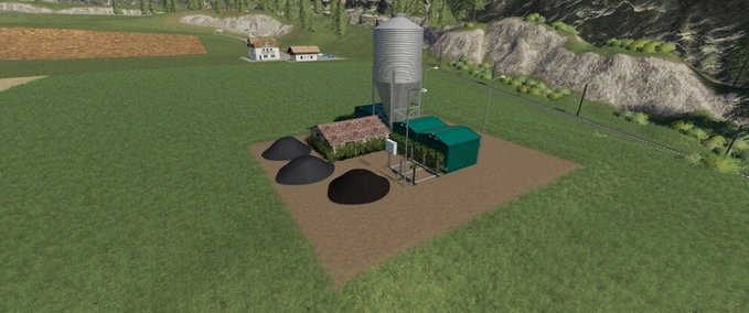 Gebäude Holzkohle Köhlerei Landwirtschafts Simulator mod