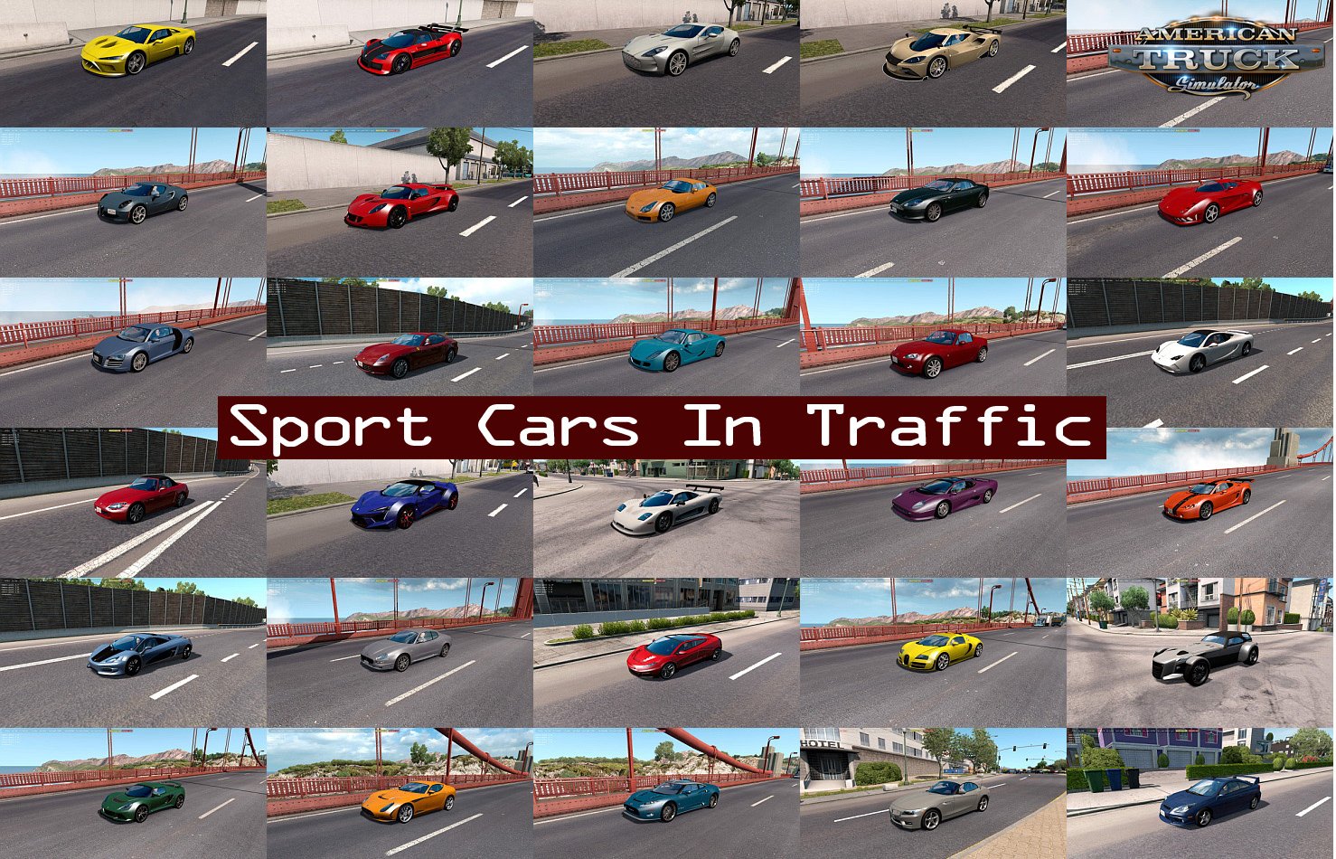Sport Cars in Traffic Package by TrafficManiac v1.4 1.31.x thumbnail 9