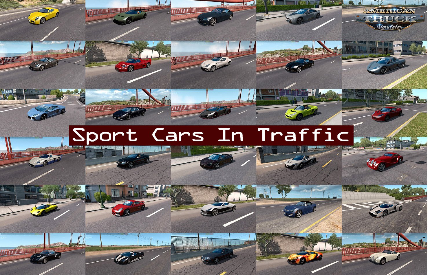Sport Cars in Traffic Package by TrafficManiac v1.4 1.31.x thumbnail 7