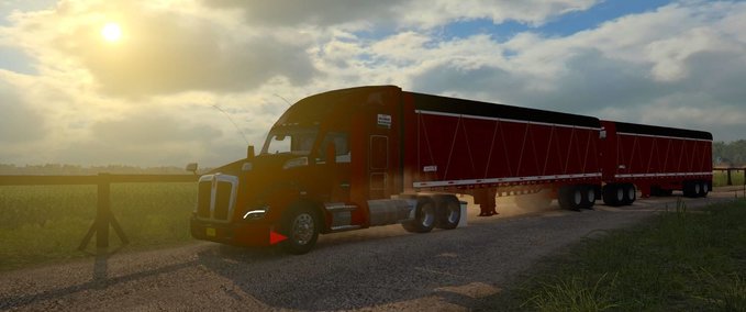 Trailer [ATS] Ownable Full of Cages Barrera Brand 1.37.x American Truck Simulator mod