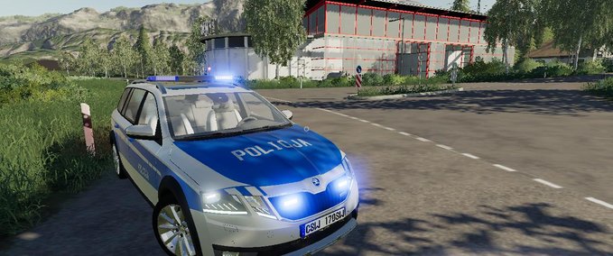 PKWs Policja Polska Landwirtschafts Simulator mod