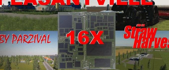 Maps Peasantville 2 16X Production Multifruit Landwirtschafts Simulator mod