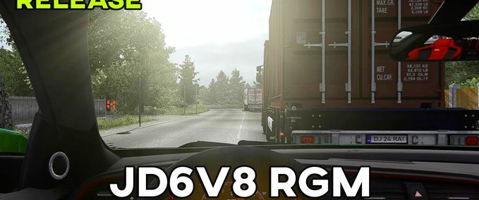 Sonstige ReShade – JD6V8 PRINCEPS – RGM by FRKN64 1.38.x Eurotruck Simulator mod