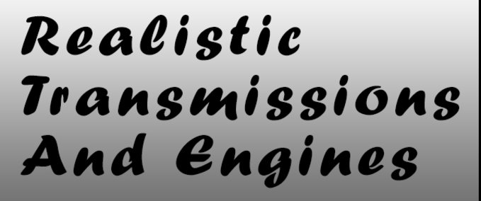 Sonstige Realistische Übersetzungen und Motoren [RTE] (1.37.x) Eurotruck Simulator mod