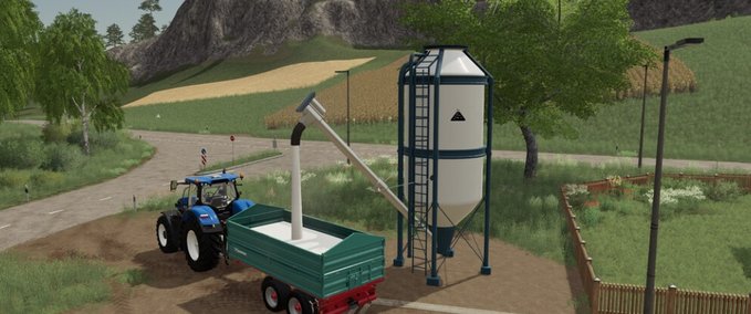 Gebäude Placeable Refill Silos Salt Landwirtschafts Simulator mod