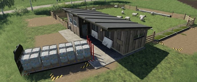 Gebäude Husbandry Sheep Landwirtschafts Simulator mod