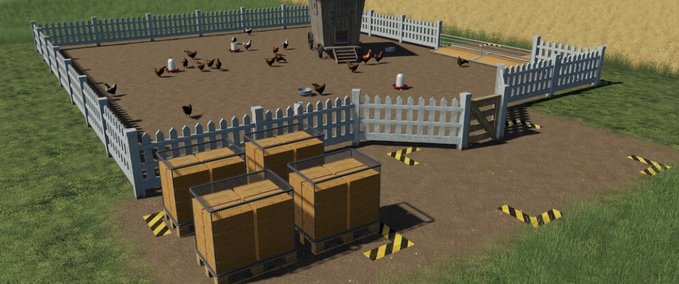 Gebäude Haltungshühnchen Landwirtschafts Simulator mod