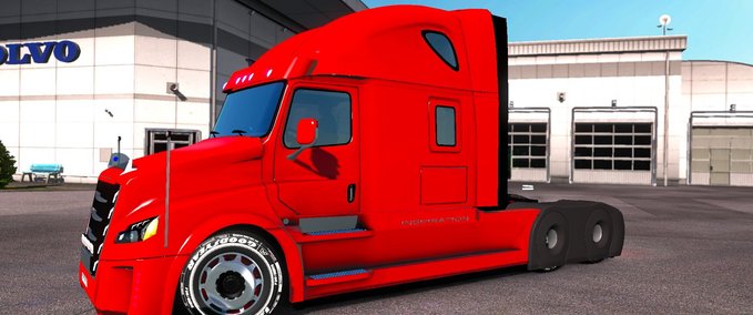 Freightliner Daimler Freightliner Inspiration + Interieur (1.37.x) Eurotruck Simulator mod