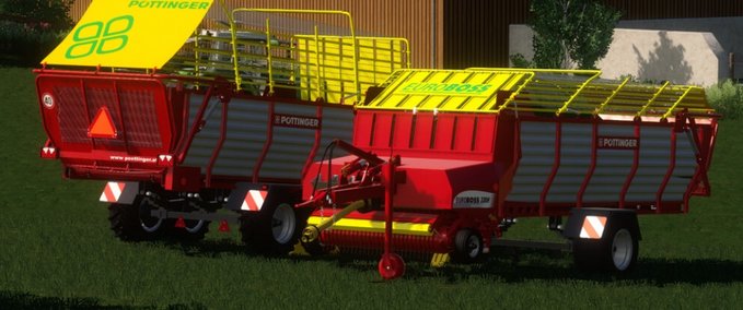 Ladewagen Pöttinger Euroboss-Paket Landwirtschafts Simulator mod