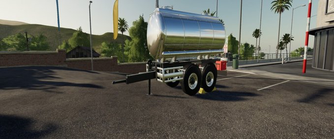 Anhänger Deichsel-Tankwagen Landwirtschafts Simulator mod