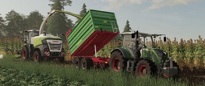 Anhänger Strautmann-Bundle Landwirtschafts Simulator mod