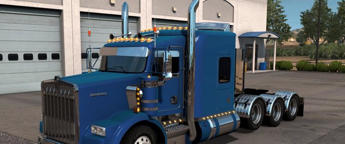 Trucks KENWORTH T800 HIGHHOOD CUSTOM [1.38.X] American Truck Simulator mod