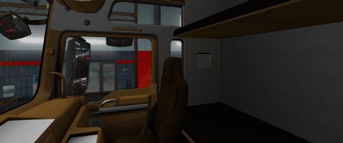 Interieurs MAN TGX Braunes Interieur [1.37 - 1.38] Eurotruck Simulator mod