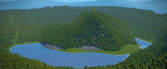 Map Crater Forest Foundation mod
