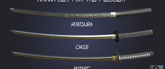 [Skin] Katana Set Mod Image