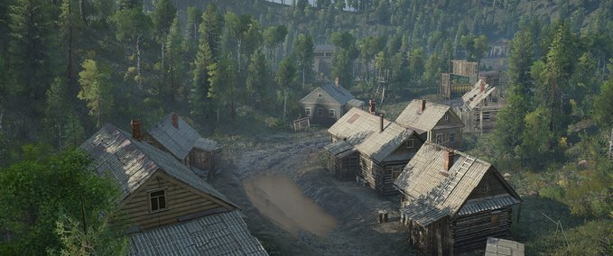 Map Russian Countryside (PTS) SnowRunner mod