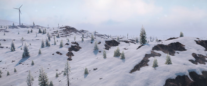 Subscribe Climb Map Winter SnowRunner mod