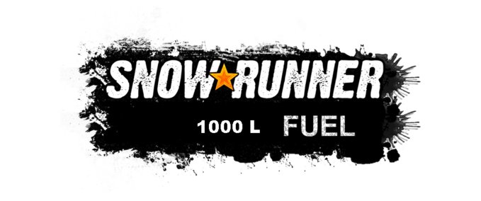 Manual 1000L Fuel Capacity. SnowRunner mod