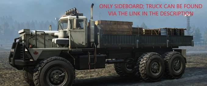 Subscribe Emil's Sideboard Attachment for the P12W Roughneck SnowRunner mod