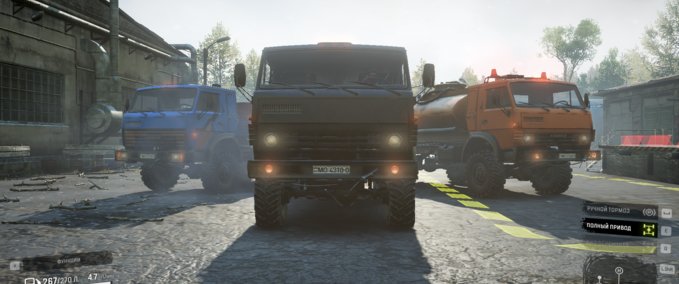 Subscribe KamAZ PACK SnowRunner mod