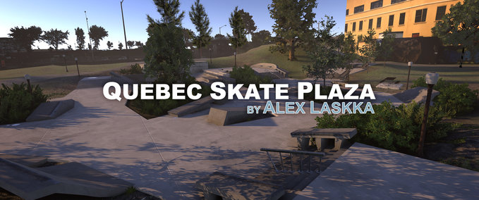 Map Quebec Skate Plaza Skater XL mod