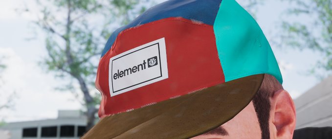 Gear Element Colorful 5 Panel Skater XL mod