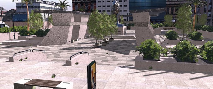 Map Big City Remake Skater XL mod