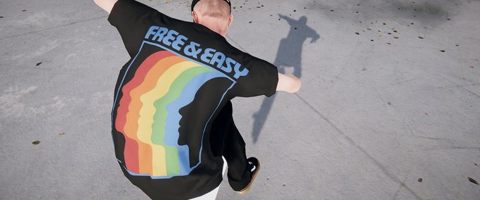 Gear Free & Easy T-Shirt Pack Skater XL mod
