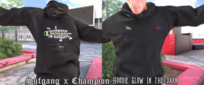 Gear Sufgang X Champion Hoodie Skater XL mod