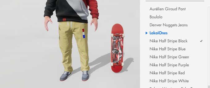 Gear Lakai Pants - TGmedia Skater XL mod