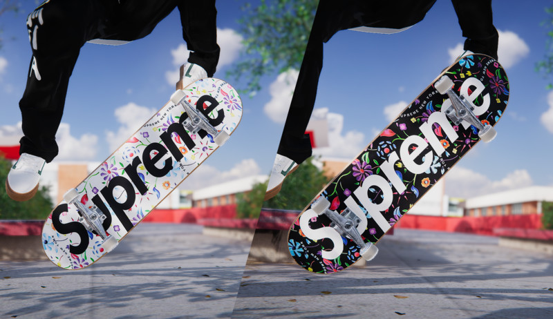 Skater XL: Supreme Boards Pack Black And White v 1.0 Real Brand, Deck Mod für Skater XL