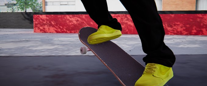 Gear Nike Janoski Lemon Skater XL mod