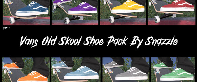 Gear Vans Old Skool Shoe Pack Skater XL mod
