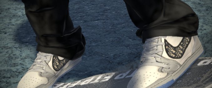 Gear Jordan 1 X Diors Skater XL mod