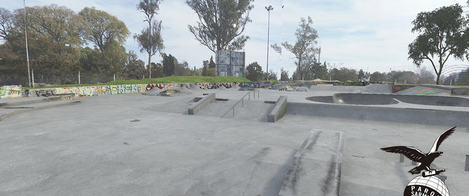 Map Parque Sarmiento (Cordoba - Argentina) Skater XL mod