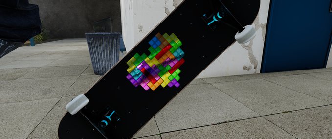 Deck Tetris Heart [Foil] [Deck] Skater XL mod