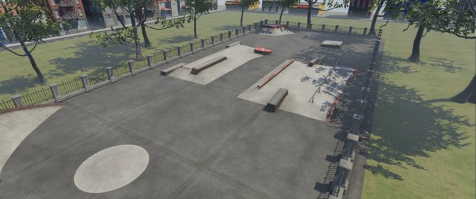 Map Währinger Skatepark Skater XL mod