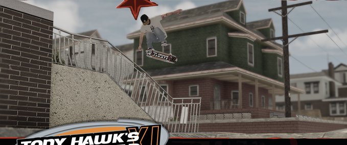 Map New Jersey - THUG port Skater XL mod