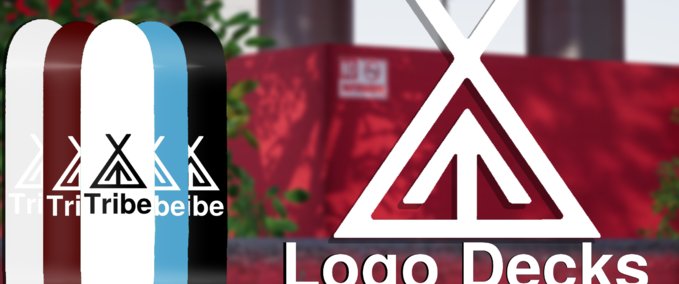 Fakeskate Brand Tribe - Logo Decks Skater XL mod