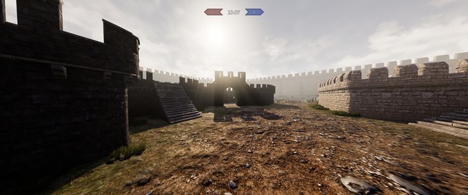 Map CTF - Castle Wars MORDHAU mod