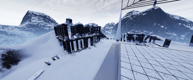 Map Snowpeak Arena V2 MORDHAU mod