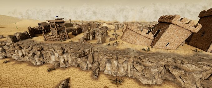 Map CTF_Sandstorm MORDHAU mod