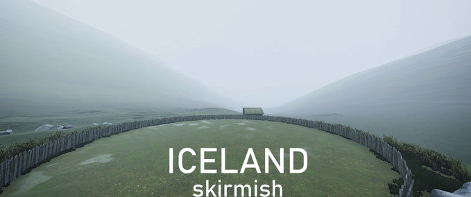 Map Iceland (Duelyard and skirmish) MORDHAU mod
