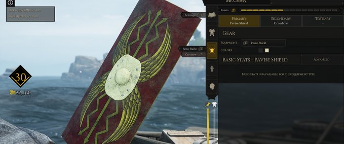Skin Roman Scutum Shield for Pavise and Kite MORDHAU mod