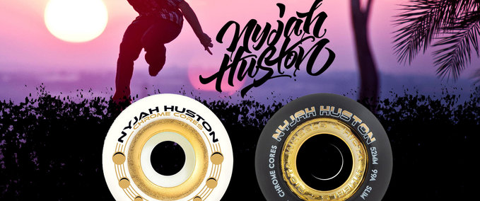 Gear Nyjah Chrome Chore Wheels - RICTA - NaS121 Skater XL mod