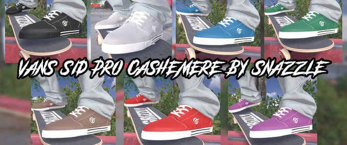 Gear Vans Sid Pro Cashemere Shoe Pack Skater XL mod