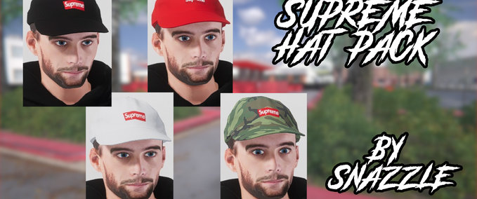 Supreme Hat Pack Mod Image