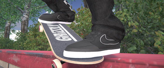 Gear Nike Air Force 1 NBA Black Skater XL mod